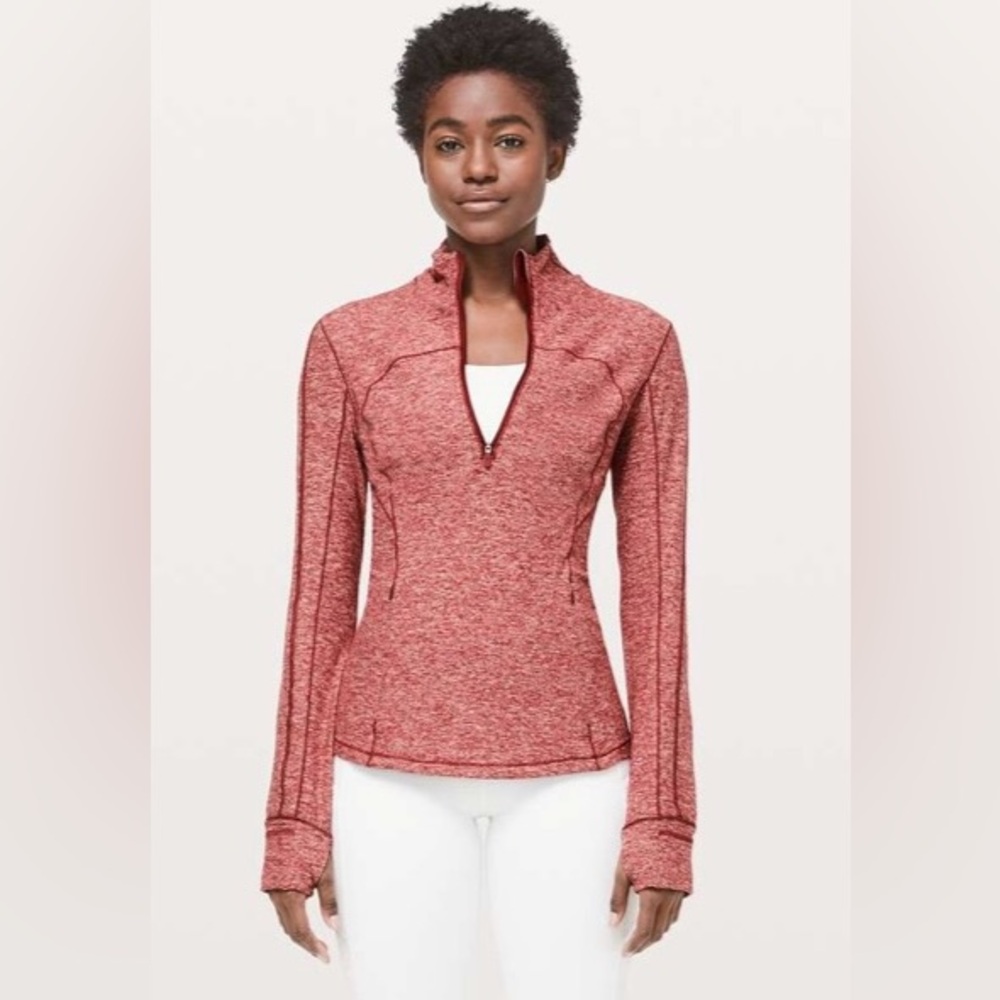 Lululemon Run Briskly 1/2 Zip Jacket